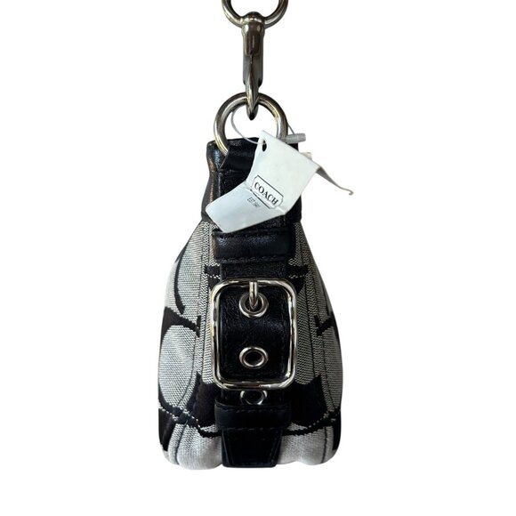 Authentic Coach Zoe Mini Baguette with Leather Trim, Silver Hardware 41856 - Picture 8 of 14